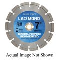 Lackmond Diamond Blade, Laser Weld Segmented, Series PRM Series, 10 Diameter Blade, 78, DM, 58 Arbor SG10PRM